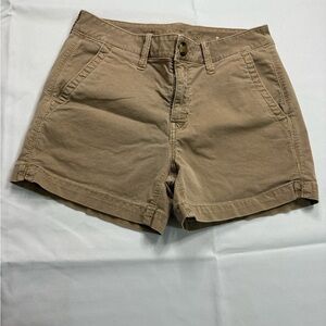 American Eagle‎ Outfitters Tan Cargo Shorts with Cuffed Legs